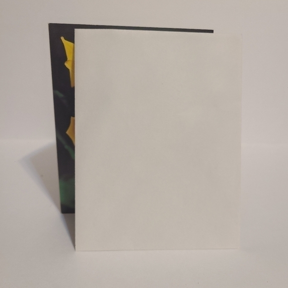 VINTAGE Yellow Rose Congratulations Card - Picture 6 of 6